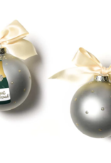 Coton Colors Ornament Just Married Champagne