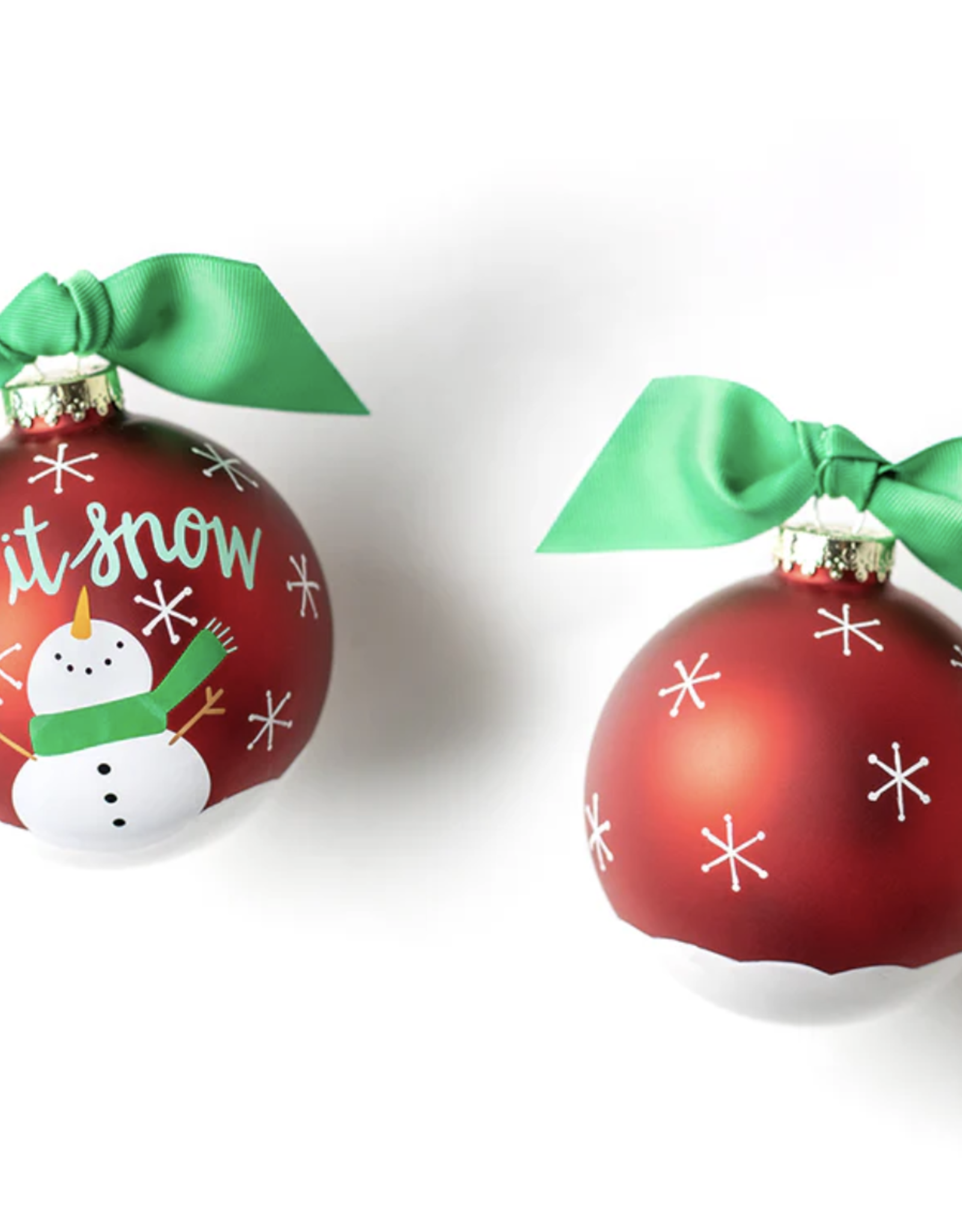 Coton Colors Ornament Snowman Let It Snow