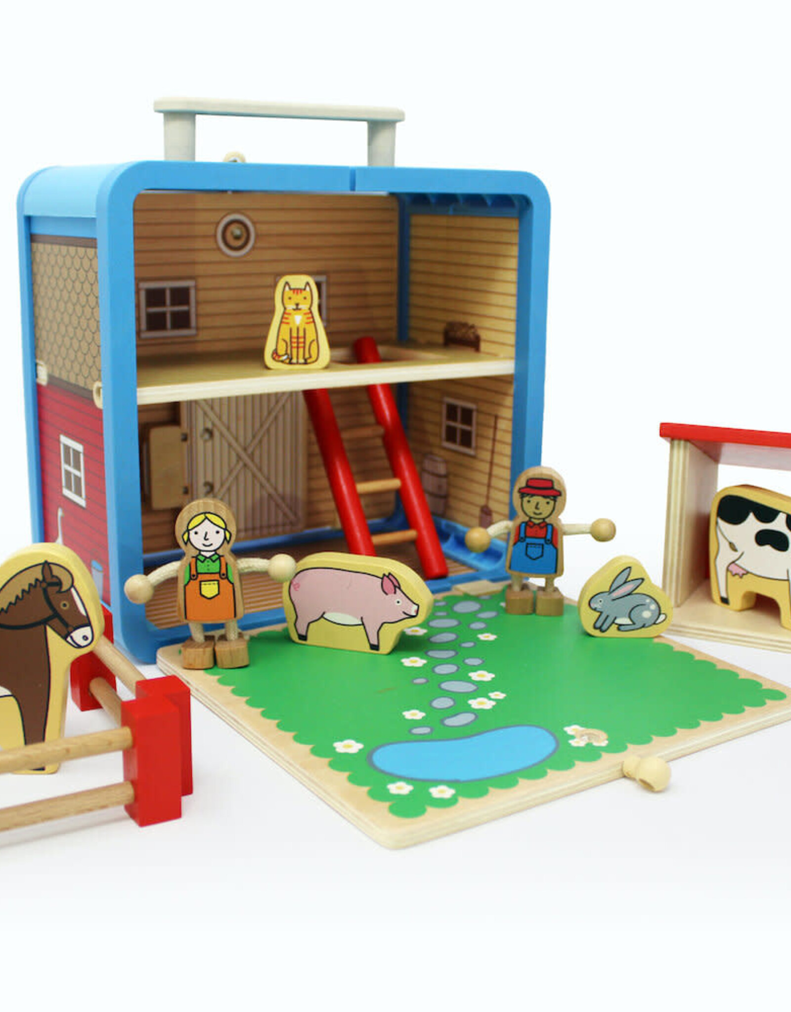 Jack Rabbit Creations Suitcase Barnyard