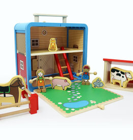 Jack Rabbit Creations Suitcase Barnyard