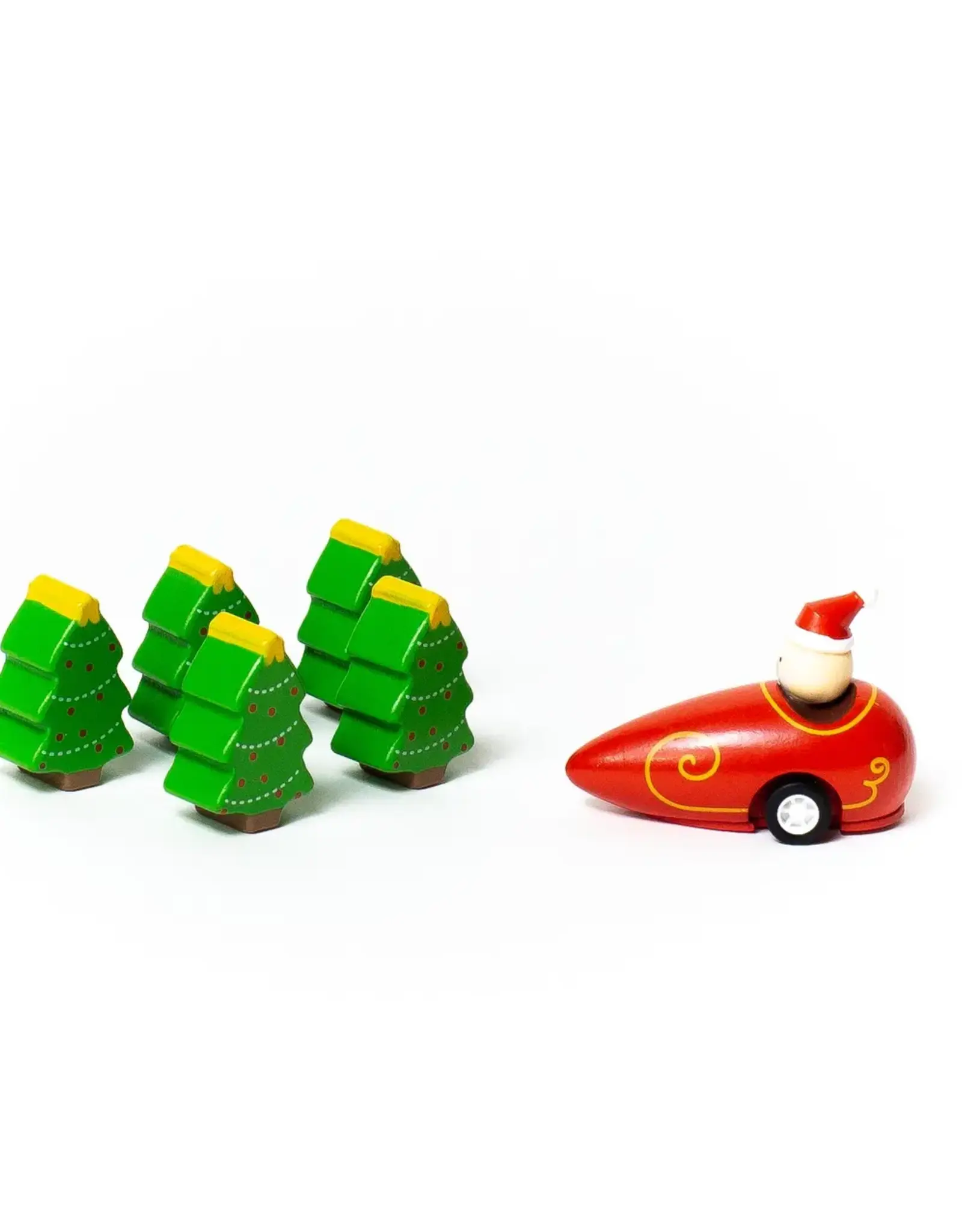 Jack Rabbit Creations Santa & Christmas Tree Bowling Game