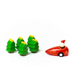 Jack Rabbit Creations Santa & Christmas Tree Bowling Game