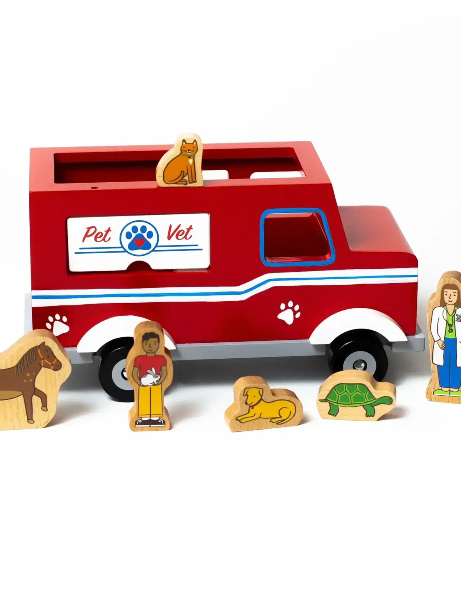 Jack Rabbit Creations Mobile Pet Vet Magnetic Truck