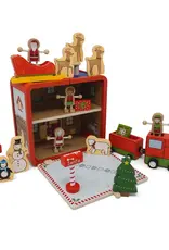 Jack Rabbit Creations Santa's Workshop Suitcase