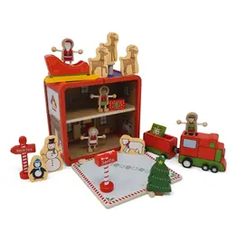 Jack Rabbit Creations Santa's Workshop Suitcase