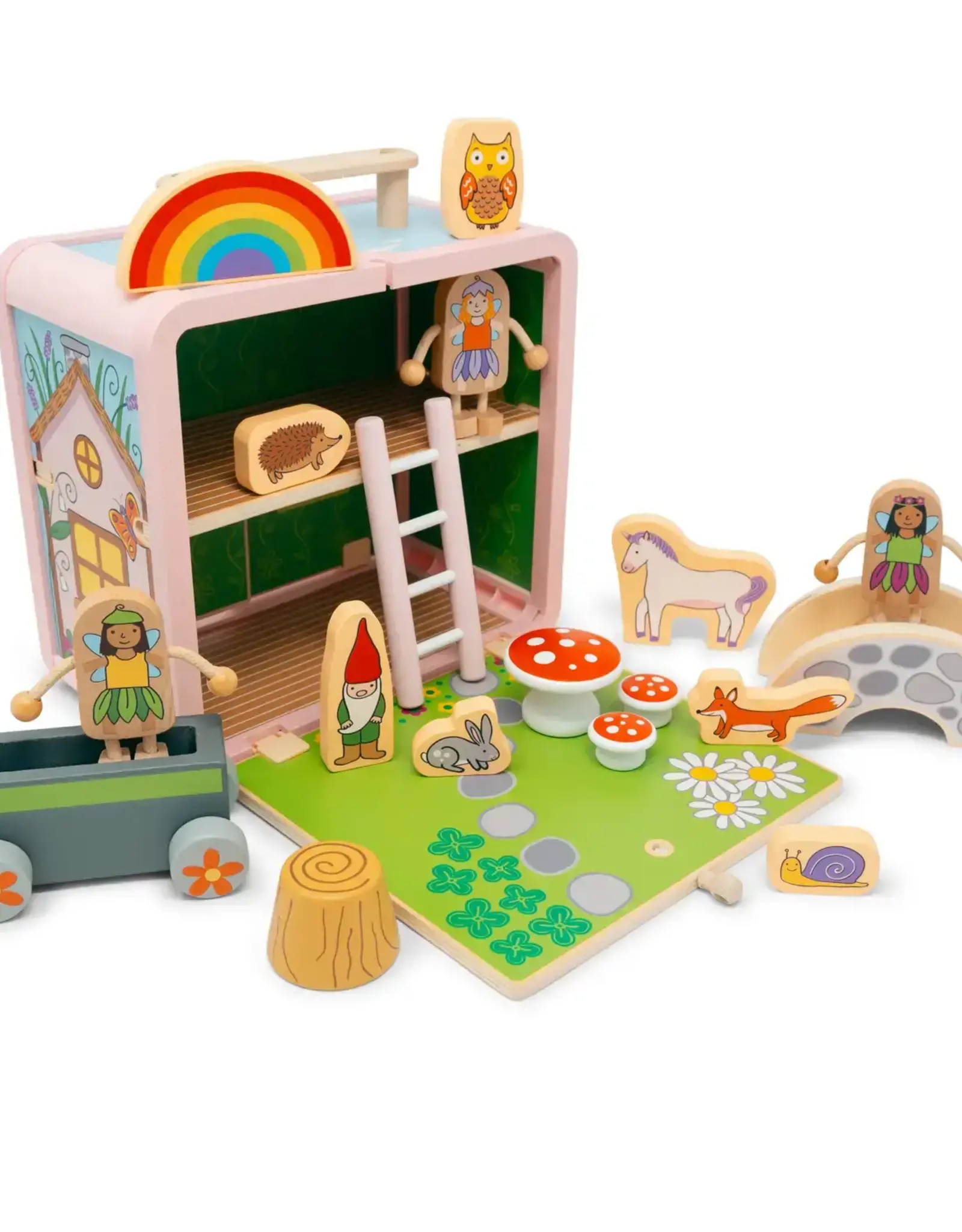 Jack Rabbit Creations Fairy House Suitcase