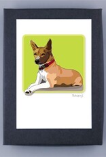 Paper Russells Basenji