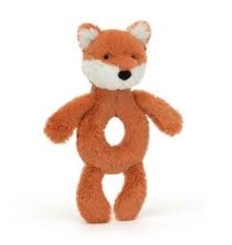 Jelly Cat Fox Cub Ring Rattle