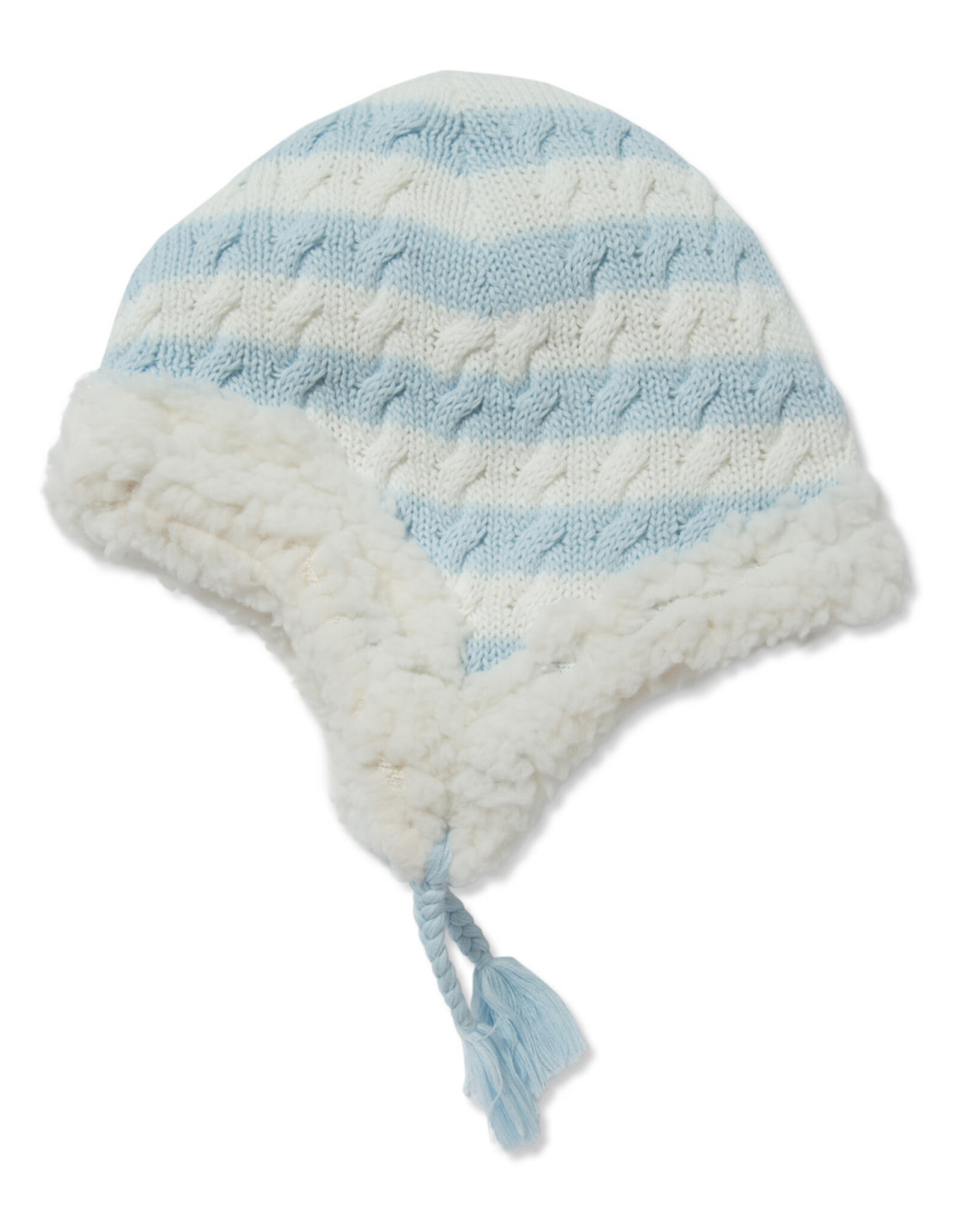 Angel Dear Sherpa Pilot Hat Blue