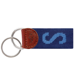 Smather's & Branson Key Fob S Cornflower