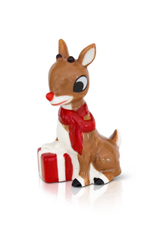 Nora Fleming Mini Rudolph, The Red Nosed Reindeer