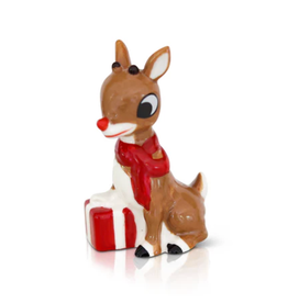 Nora Fleming Mini Rudolph, The Red Nosed Reindeer