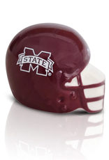 Nora Fleming Mini Helmet Mississippi State