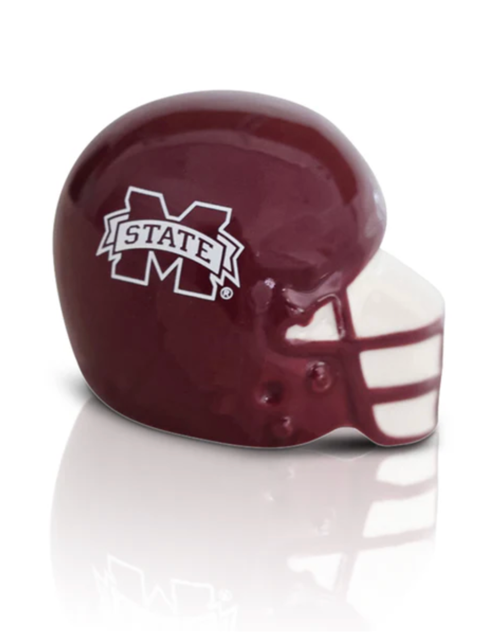 Nora Fleming Mini Helmet Mississippi State