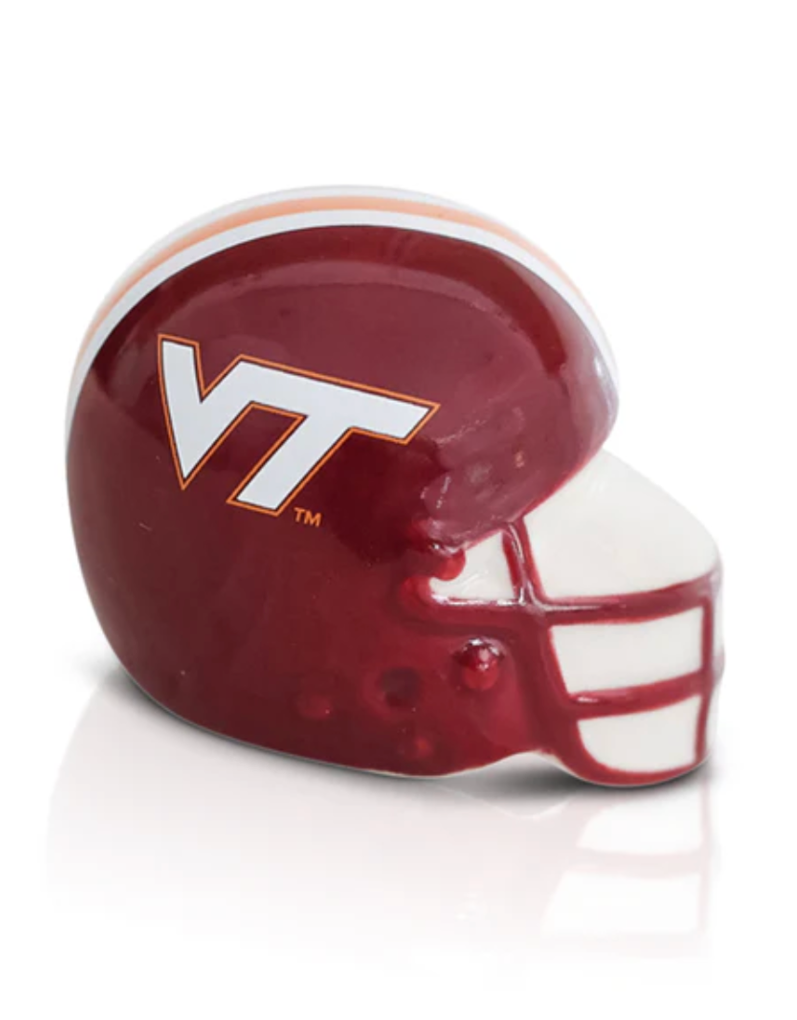 Nora Fleming Mini Helmet Virginia Tech