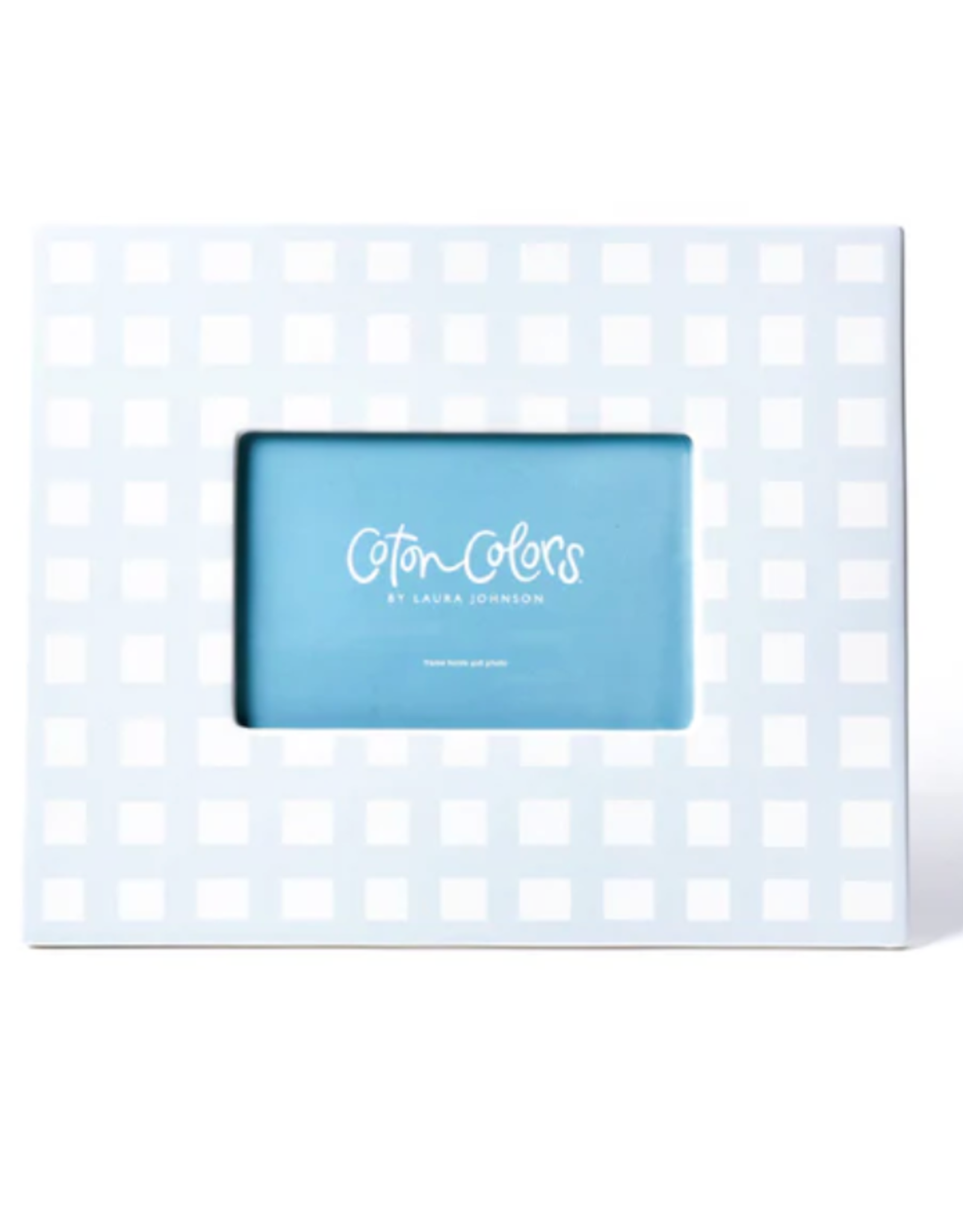 Coton Colors 11" Blue Gingham Frame