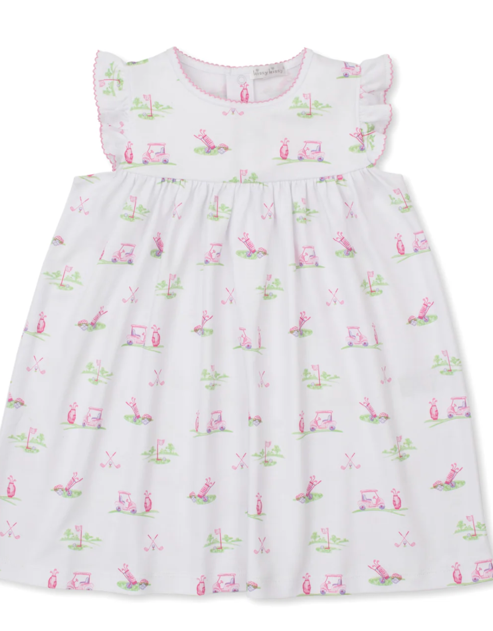 Kissy Kissy Dress Set Fairway Foursome Pink