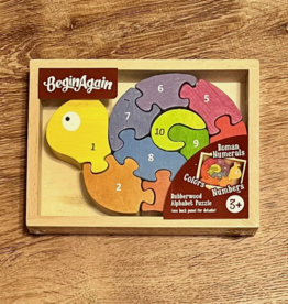 A Soft Idea Number Snail Puzzle