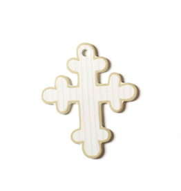 Coton Colors 6" Pinstripe Cross Ecru