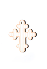 Coton Colors 6" Pinstripe Cross Pink