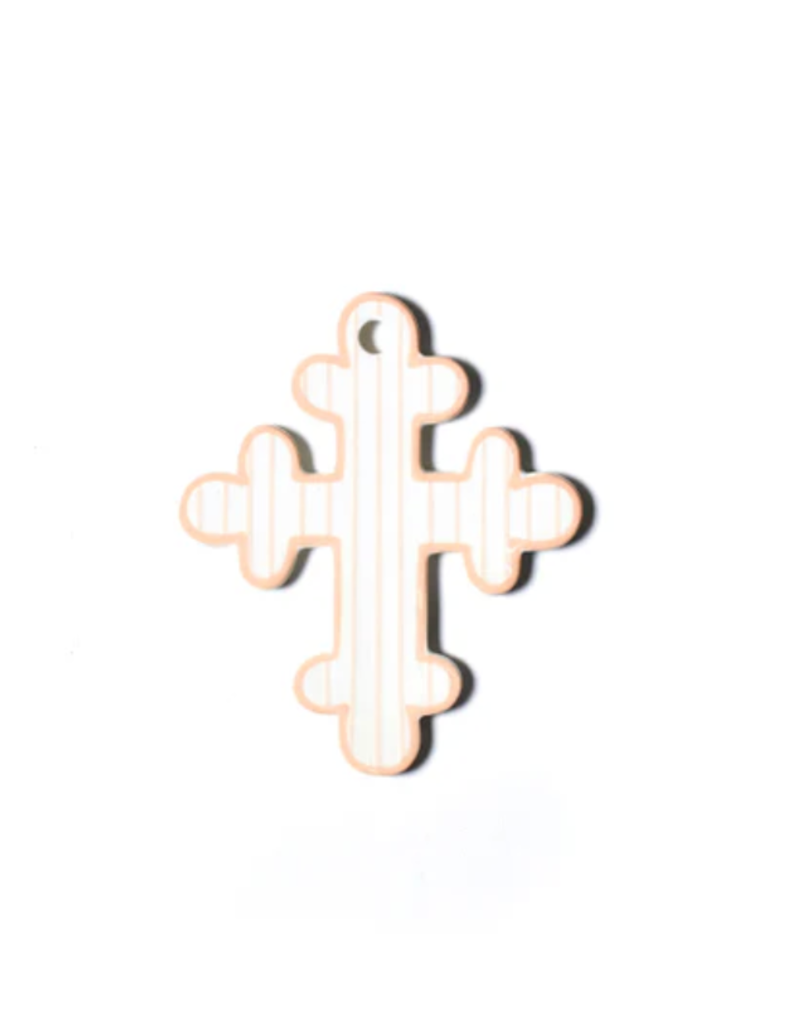 Coton Colors 6" Pinstripe Cross Pink