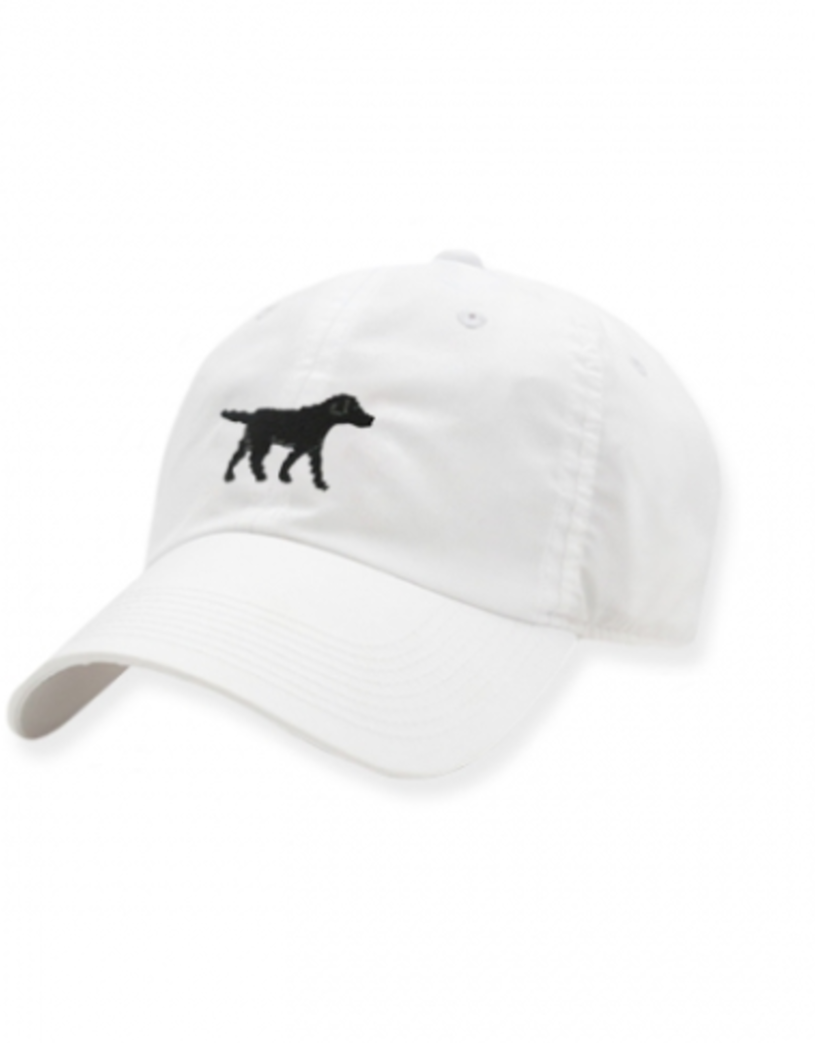 Smather's & Branson Hat Black Lab on White Performance