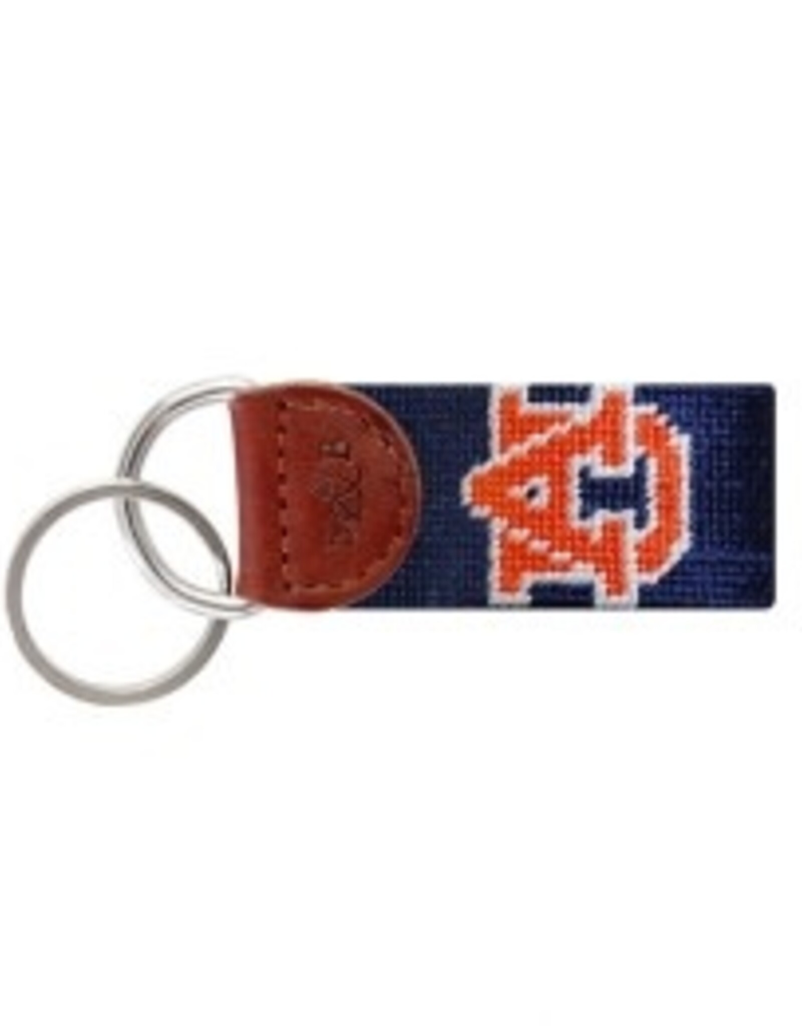 Smather's & Branson Key Fob Auburn Navy