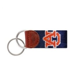 Smather's & Branson Key Fob Auburn Navy