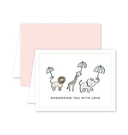 Card Shower Animals