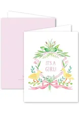 Dogwood Hill Card Little Duckling Girl