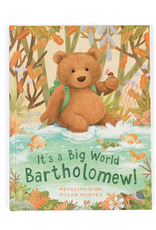 Jelly Cat It's a Big World Bartholomew Bear Book