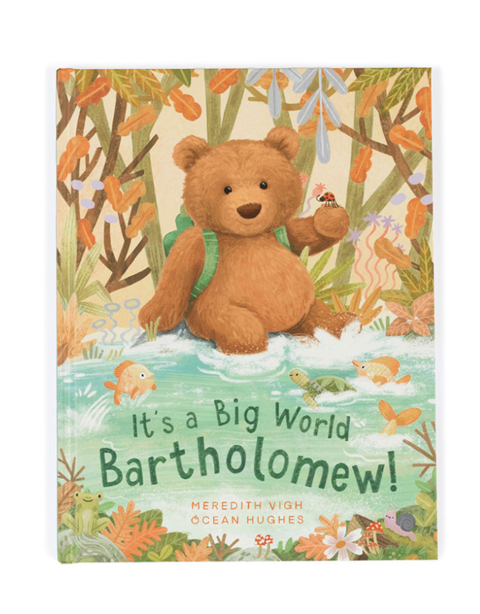 Jelly Cat It's a Big World Bartholomew Bear Book