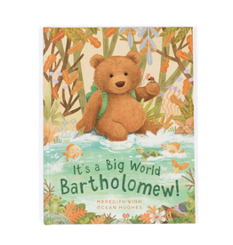 Jelly Cat It's a Big World Bartholomew Bear Book
