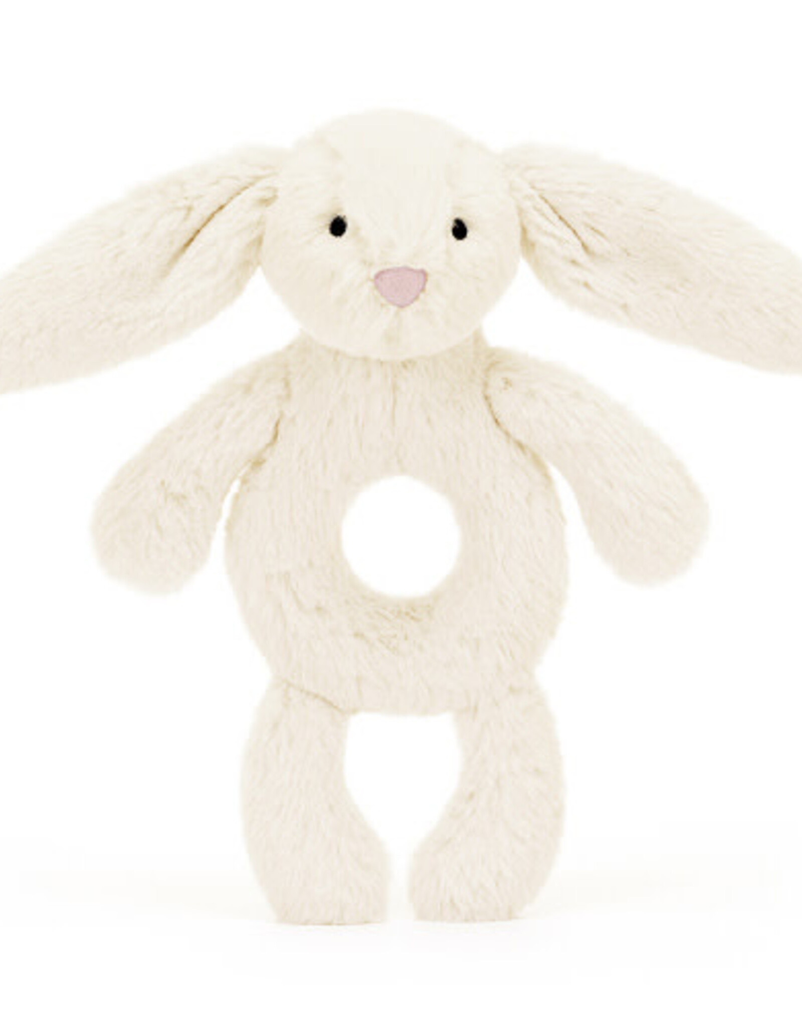 Jelly Cat Cream Bunny Ring Rattle