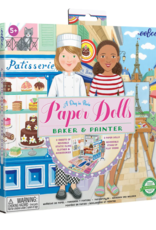 EEboo A Day in Paris Paper Dolls