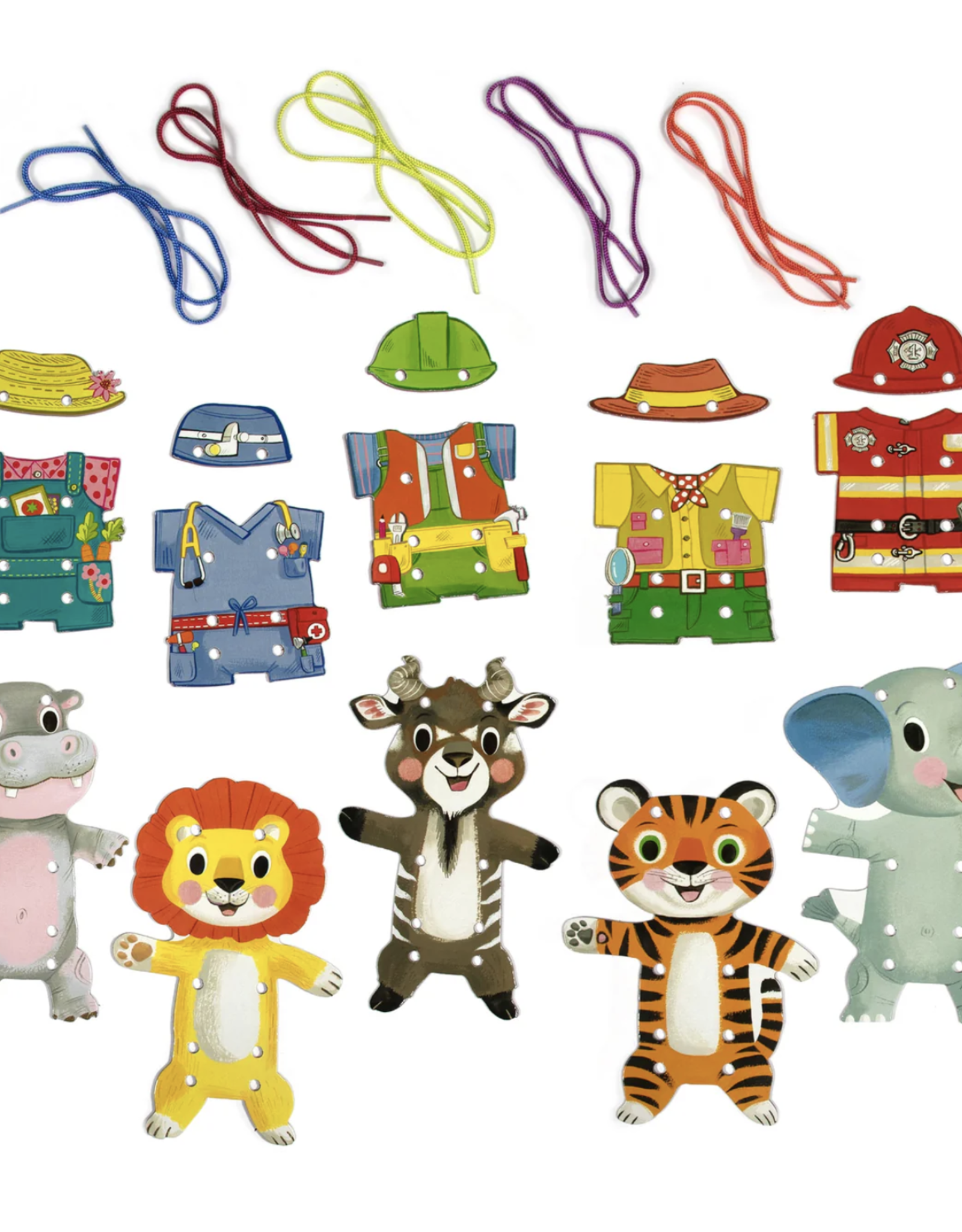 EEboo Lacing Cards Occupations