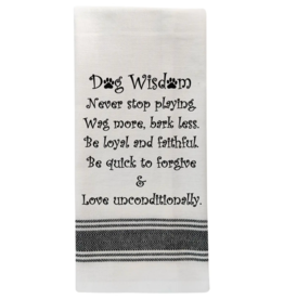 Wild Hare Designs Towel Dog Wisdom