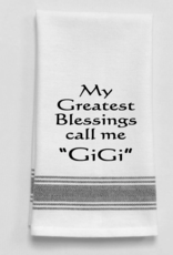 Wild Hare Designs Towel My Greatest Blessings Call Me Gigi