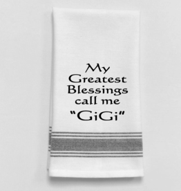 Wild Hare Designs Towel My Greatest Blessings Call Me Gigi