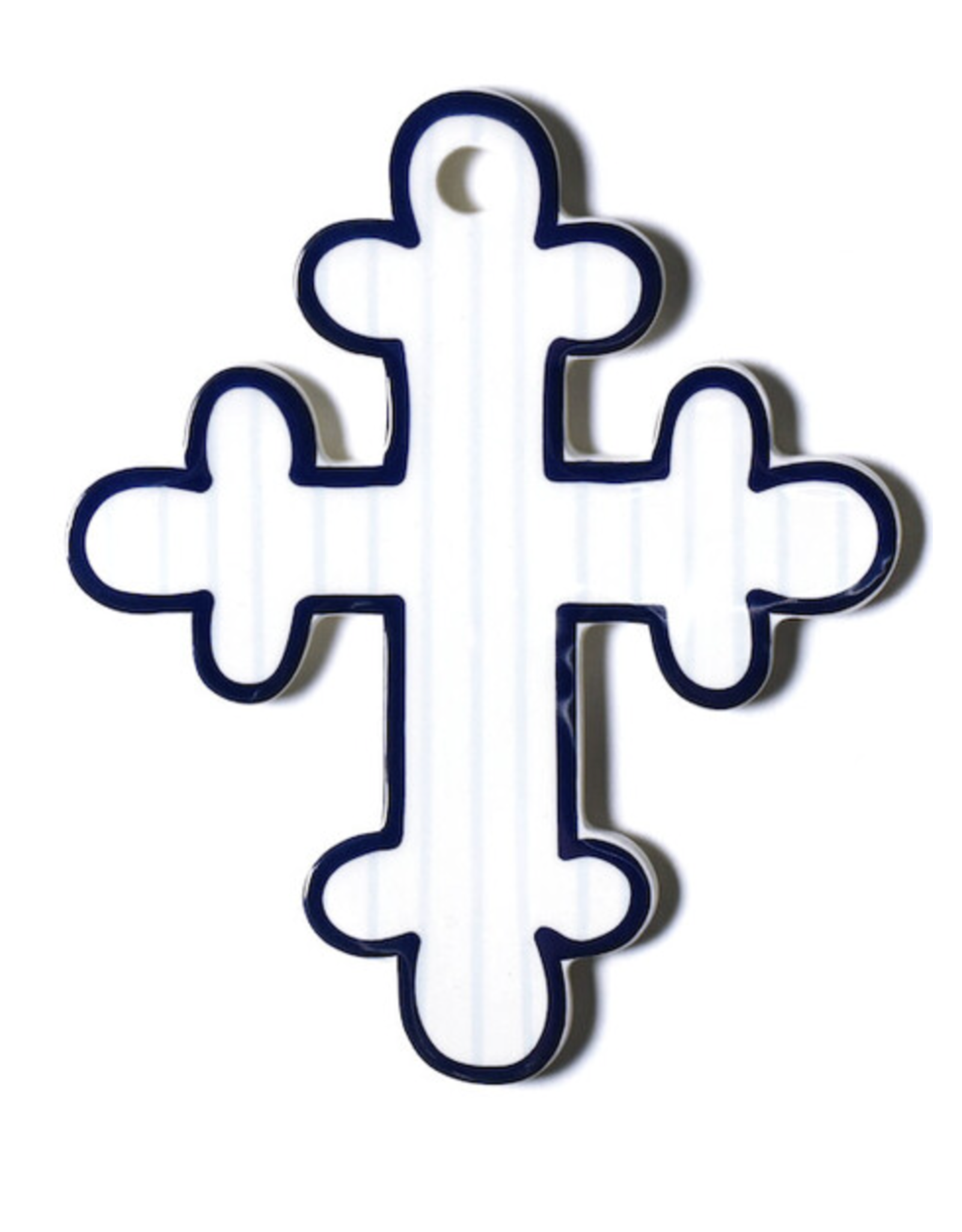 Coton Colors 6" Pinstripe Cross Blue