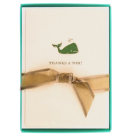 Box 10 cards Whale