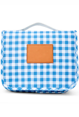 Boulevard Felix Toiletry Bag- Blue Gingham