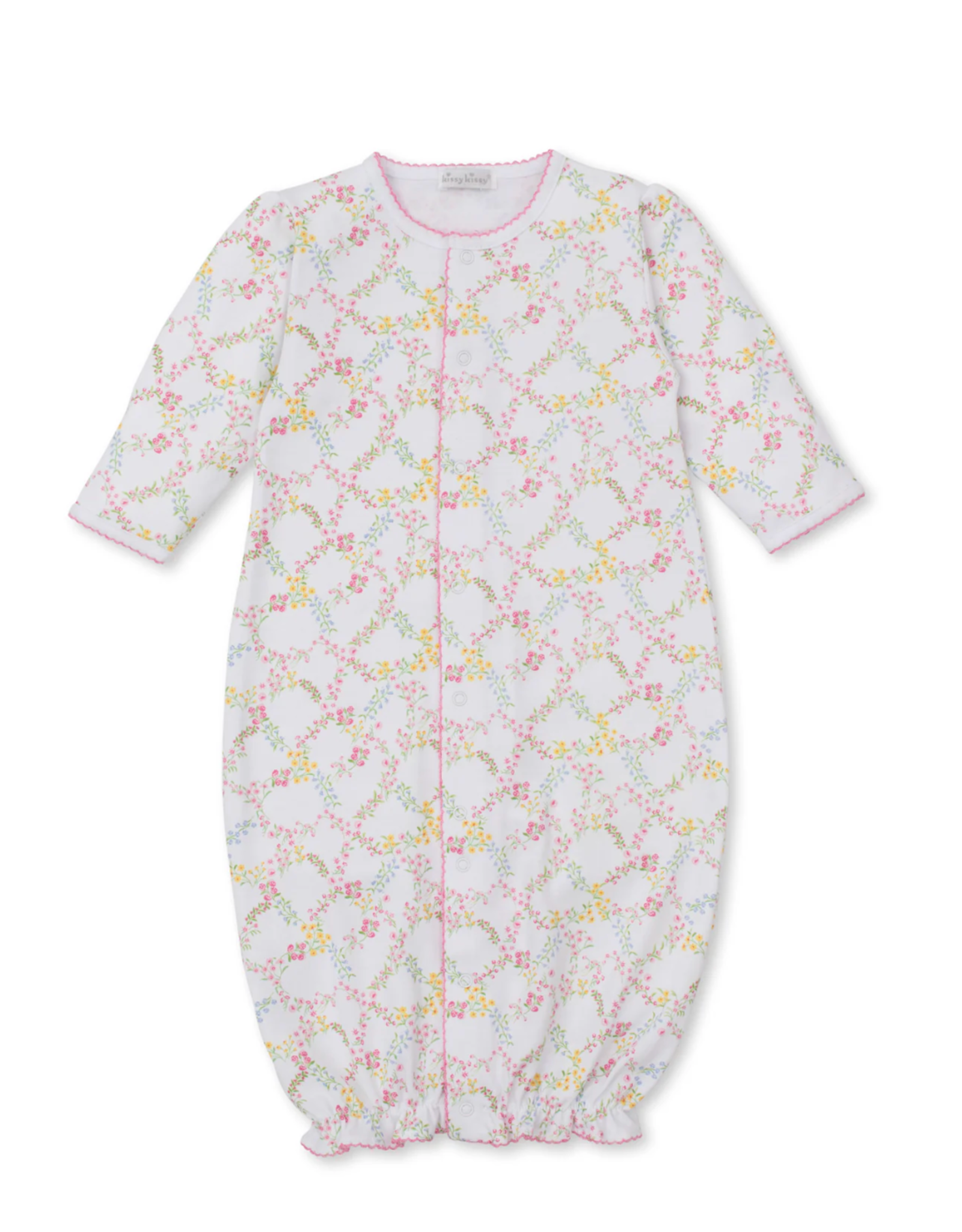 Kissy Kissy Convertible Gown Garden Trellis
