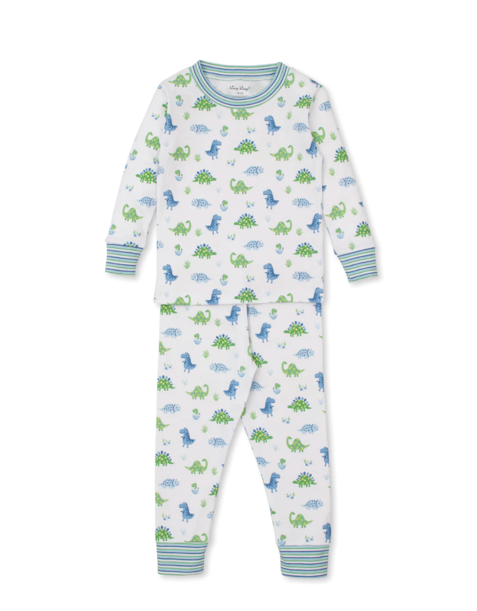 Kissy Kissy PJ Set Dino District 12-18mo