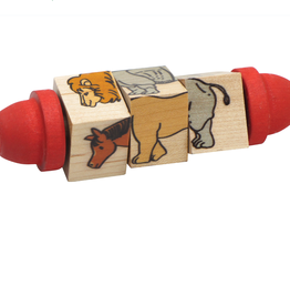 Maple Landmark Woodcraft Spinny Mix & Match Critters