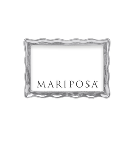 Mariposa Wavy Silver Frame 4x6