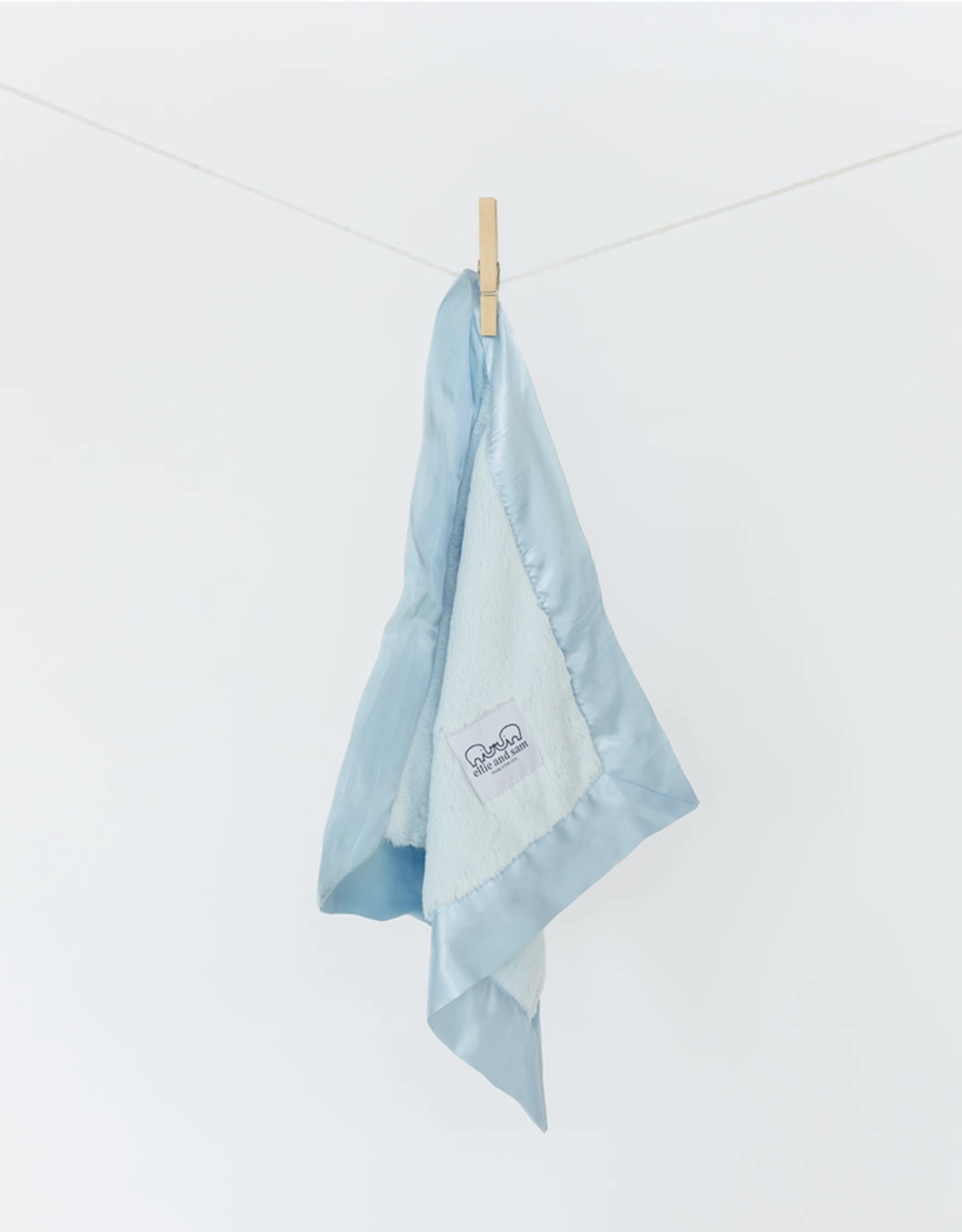 Luxury Satin Border Lovey Blue