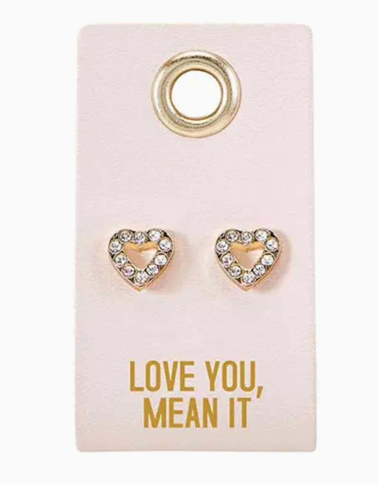 Santa Barbara Design Studio Stud Love Earrings Love You Mean It