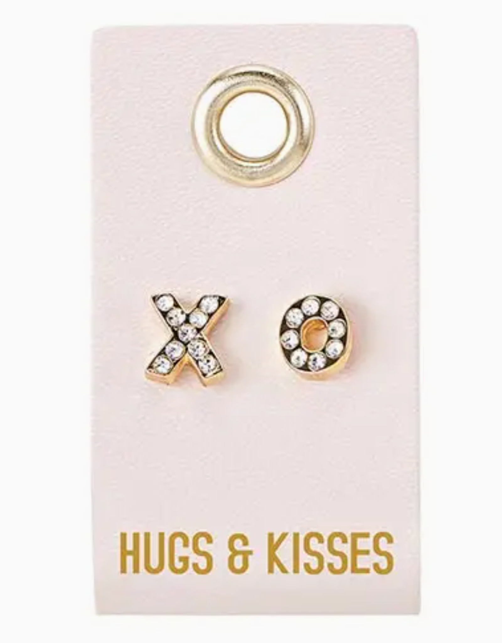 Santa Barbara Design Studio Earrings XO- Rhinestone