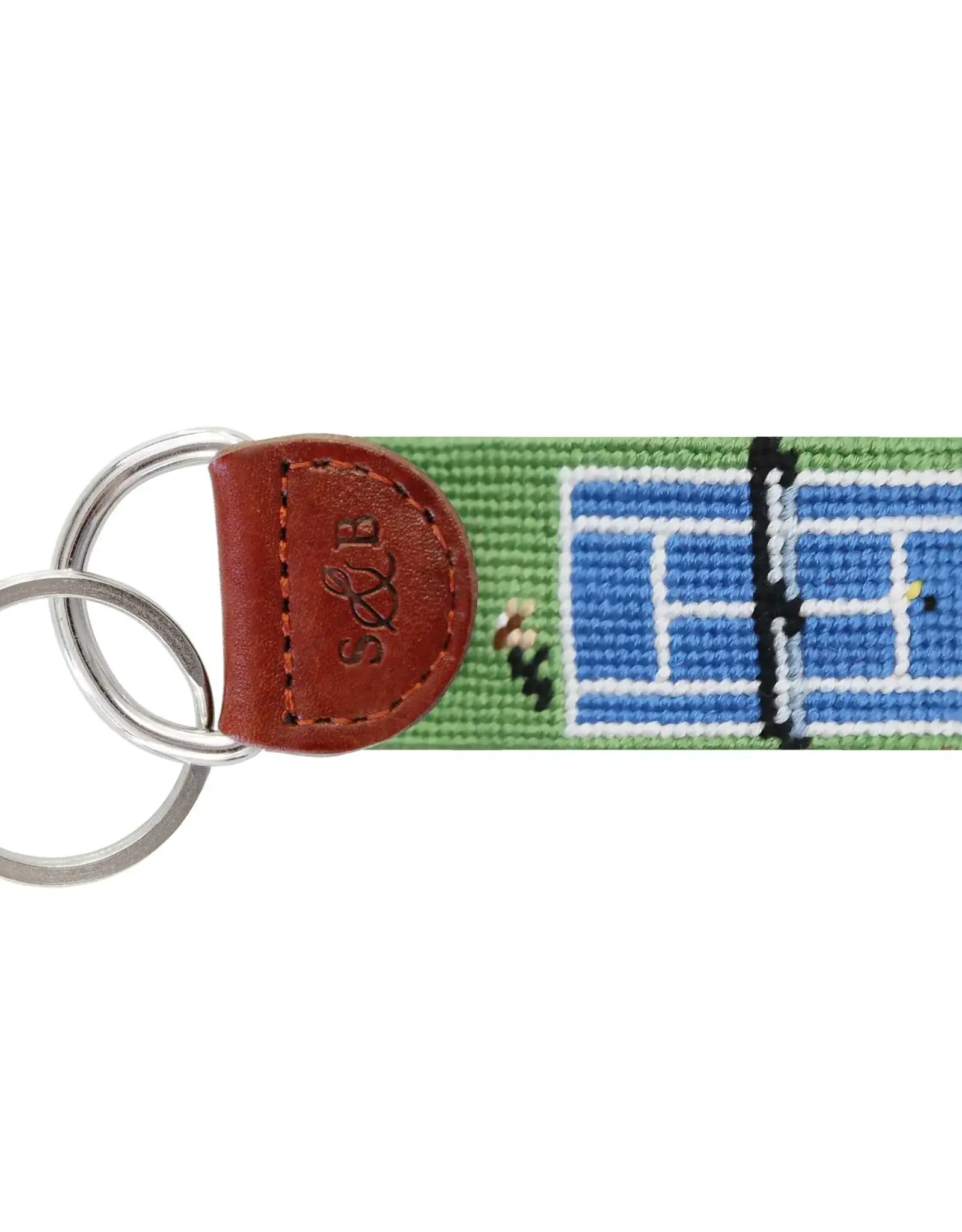 Smather's & Branson Key Fob Tennis Overhead